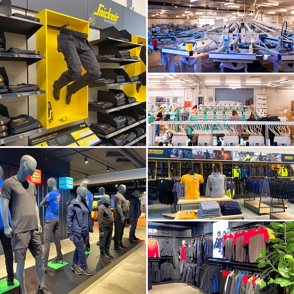 Werkkleding bedrukken in eigen productie