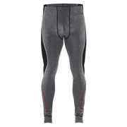 Blaklader 1845 1736 Lange Onderbroek Merinowol Xwarm Medium Grijs Gebrand Rood