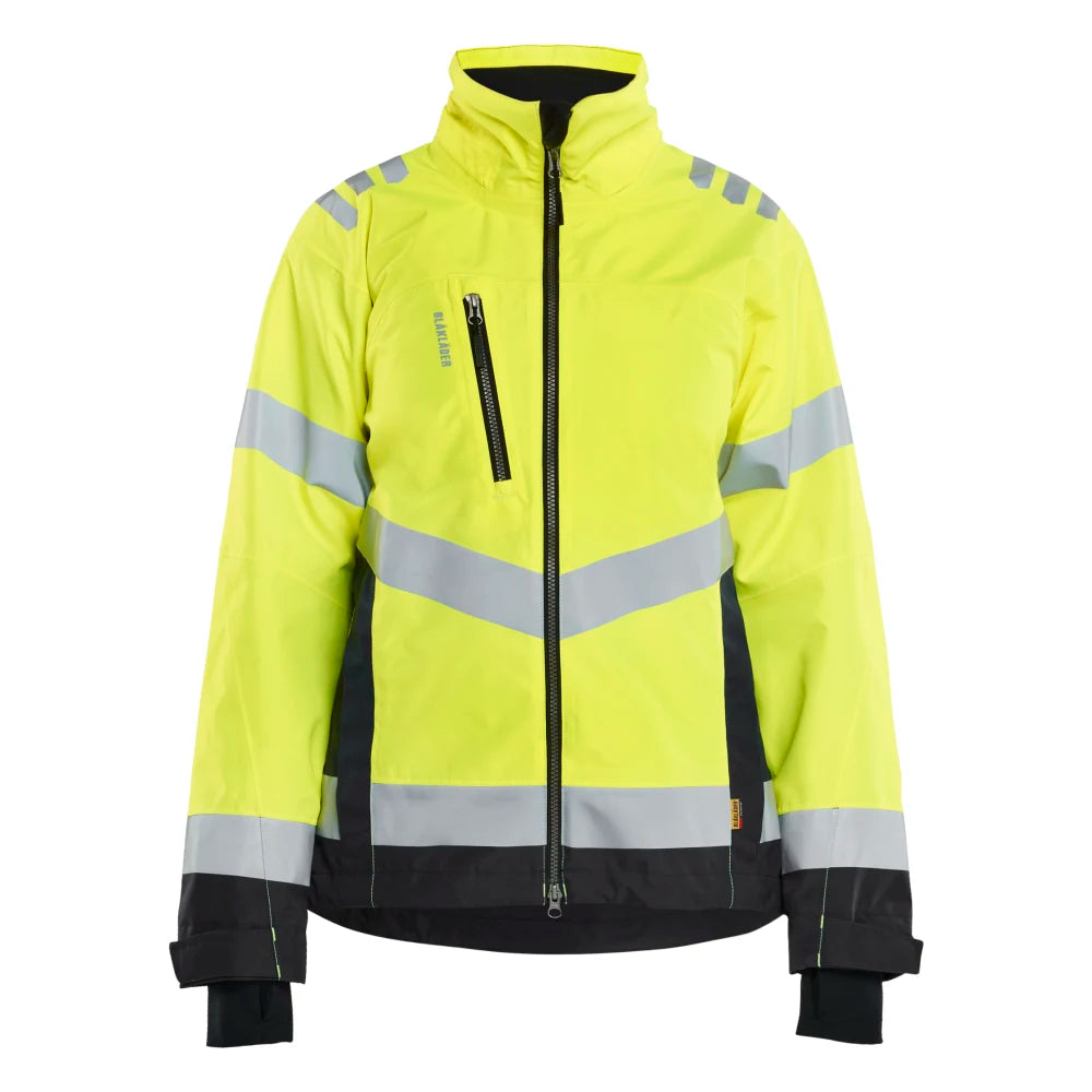 Blaklader 4761 1977 Dames Shell Jack High Vis High Vis Geel Zwart