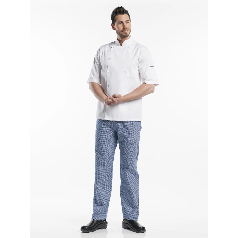 Chaud Devant Koksbuis Hilton Poco White Short Sleeve Wit