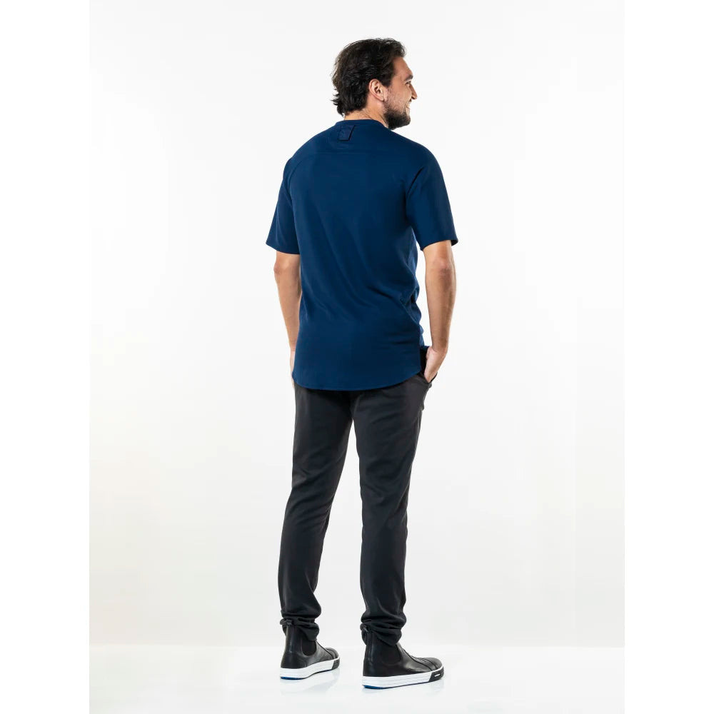 Chaud Devant Koksbuis T-Shirt Valente Fx Navy Stretch Donkerblauw