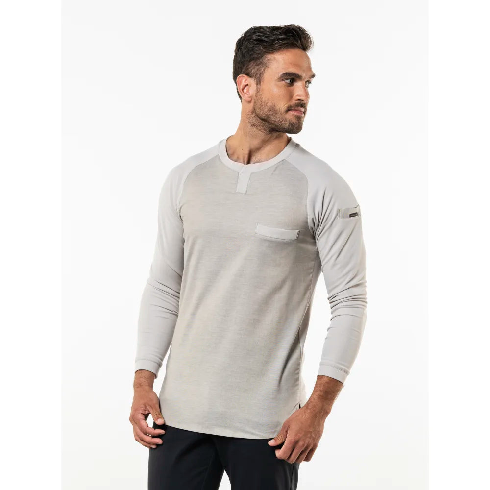 Chaud Devant Koksbuis T-Shirt Valente Fx Sand Ls Stretch Zand