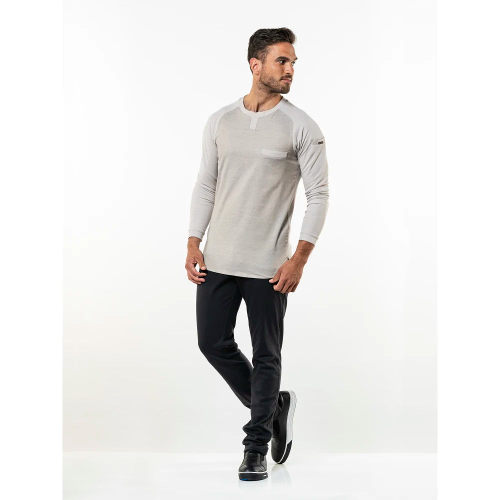 Chaud Devant Koksbuis T-Shirt Valente Fx Sand Ls Stretch Zand