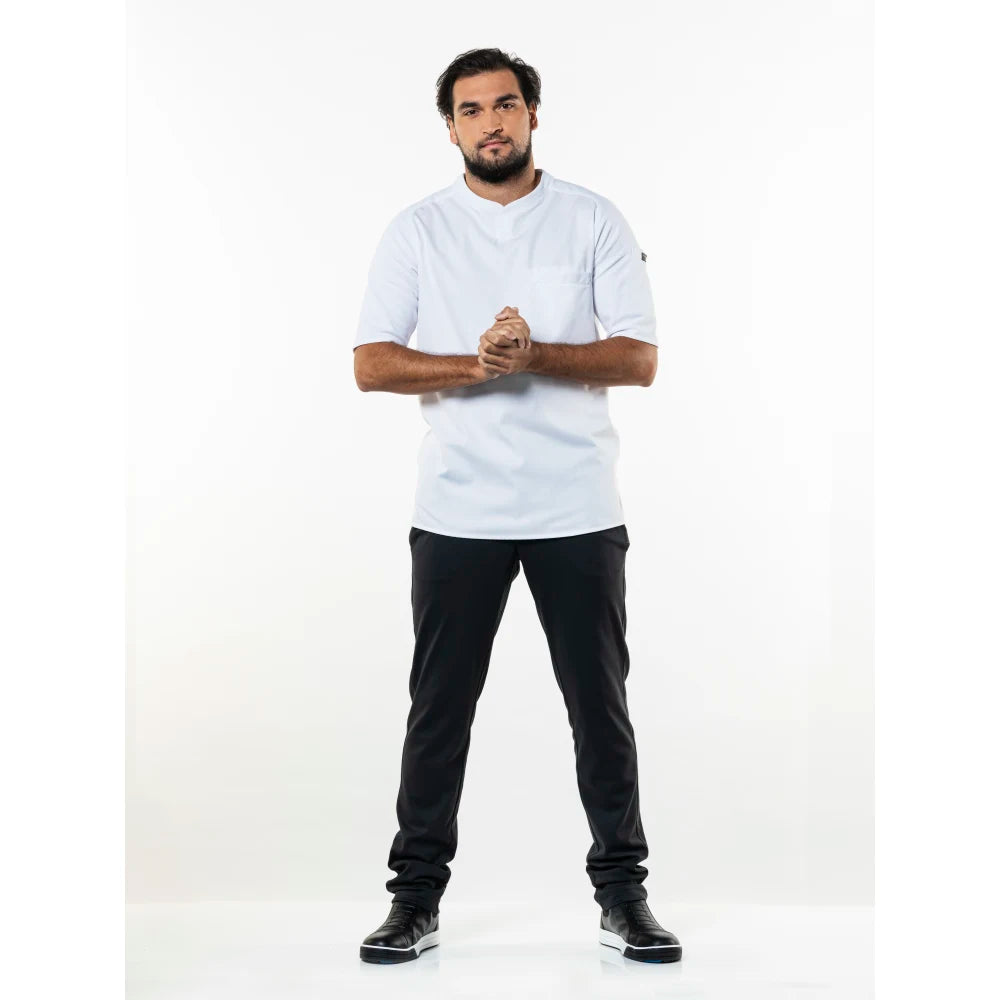 Chaud Devant Koksbuis T-Shirt Valente Fx White Stretch Wit
