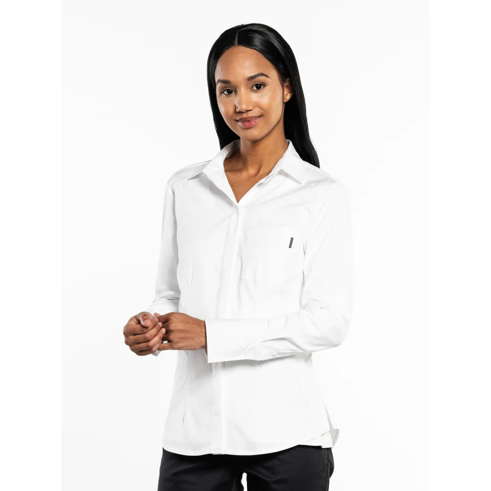 Chaud Devant Overhemd/Blouse Women White Fx Wit