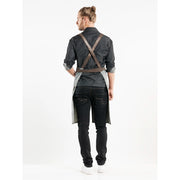Chaud Devant Schort Forene Cross Grey Denim Grijs