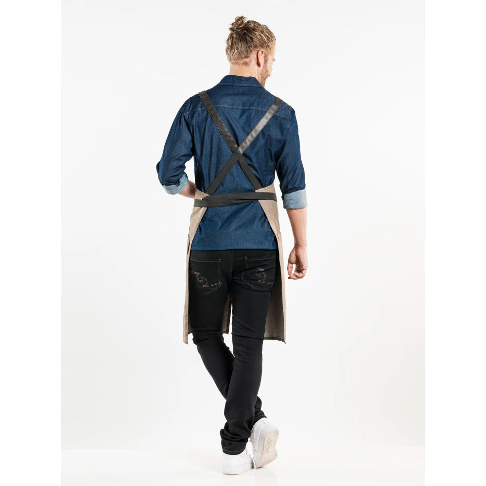 Chaud Devant Schort Forene Cross Mud-Denim Zand