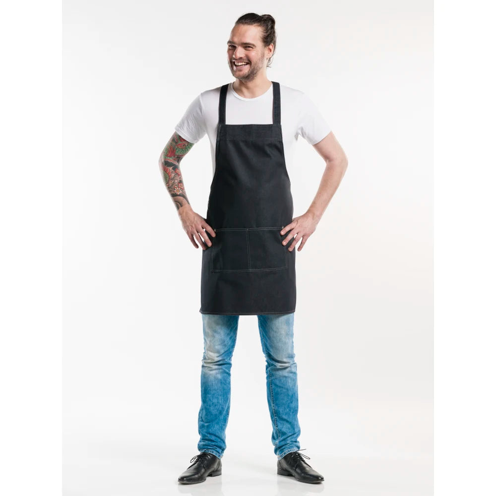 Chaud Devant Schort Fusion Black Denim Zwart