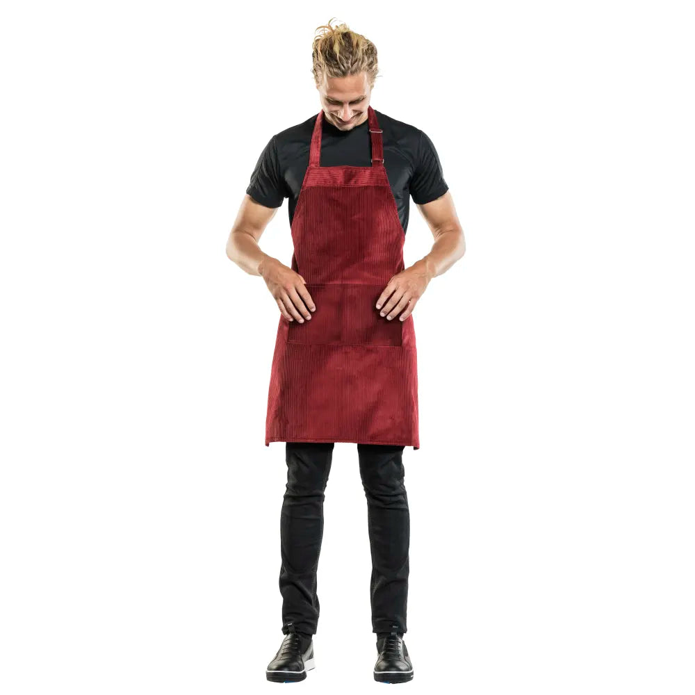 Chaud Devant Schort Red Velvet Rood