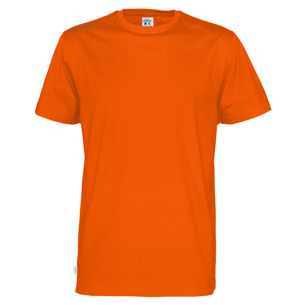 Cottover T-Shirt Man - GOTS Oranje