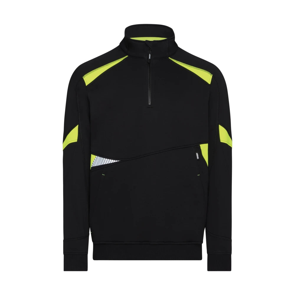 Dassy Aratu Sweater 290 G/M² Zwart Fluogeel