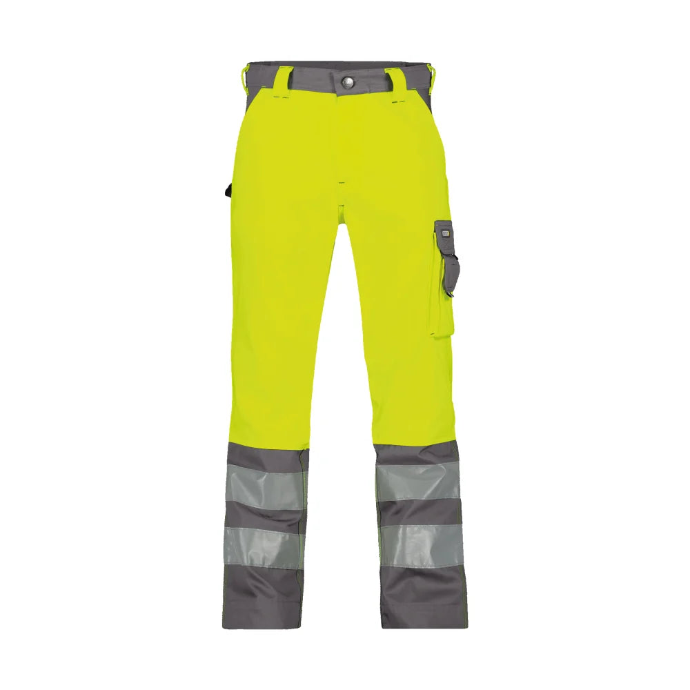 Dassy Lancaster Hogezichtbaarheidsbroek 245 G/M² Fluogeel Cementgrijs