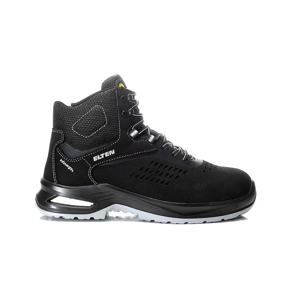 Elten Ray XXFIT Black-Grey Mid S1 Typ 2 Werkschoenen