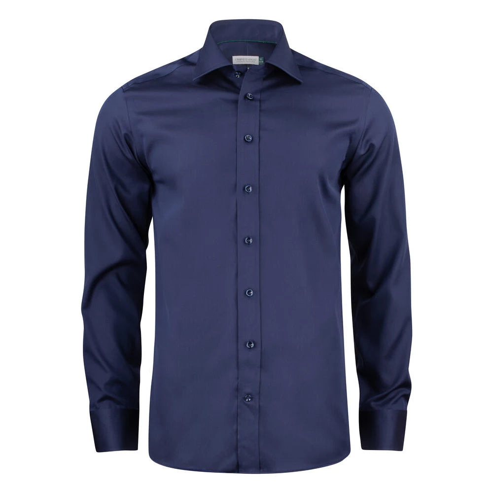J.Harvest & Frost Green Bow 01 Hemd Regular Fit Heren Marine