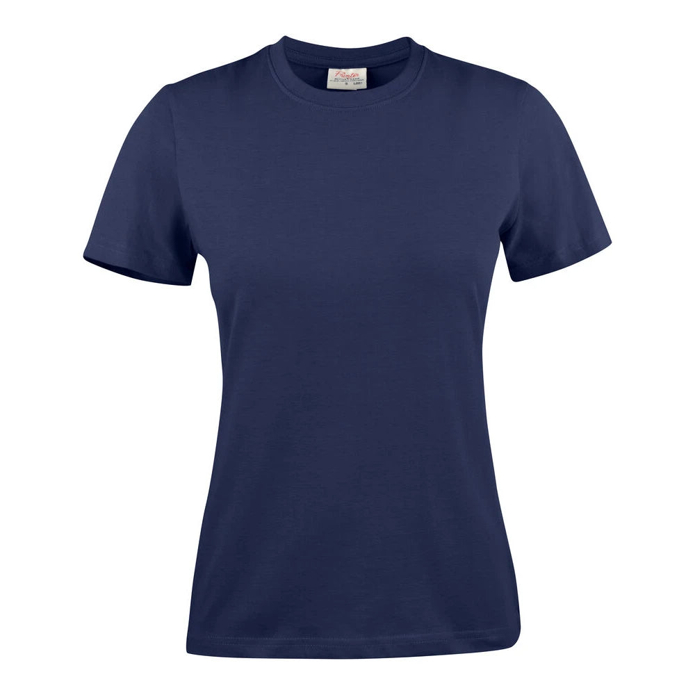 Printer Heavier Pro T-Shirt Dames Marine
