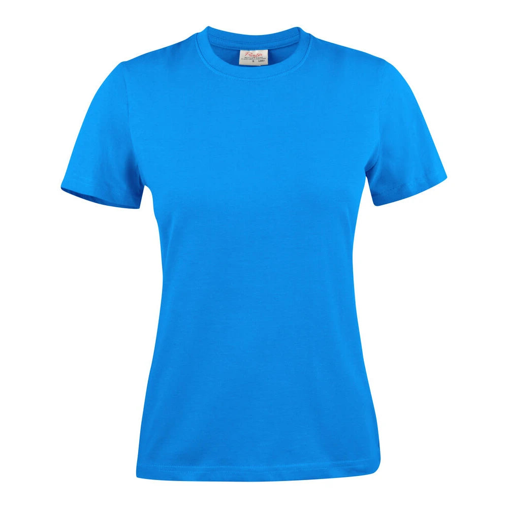 Printer Heavier Pro T-Shirt Dames Oceaan Blauw