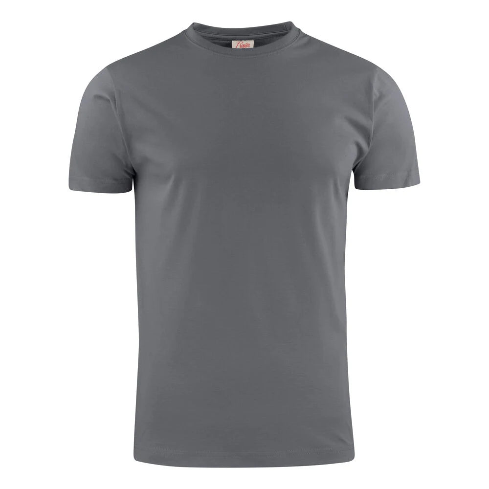 Printer Heavier Pro T-Shirt Heren Staalgrijs