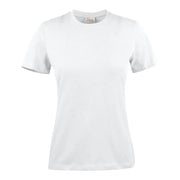 Printer Heavy T T-Shirt Dames Wit