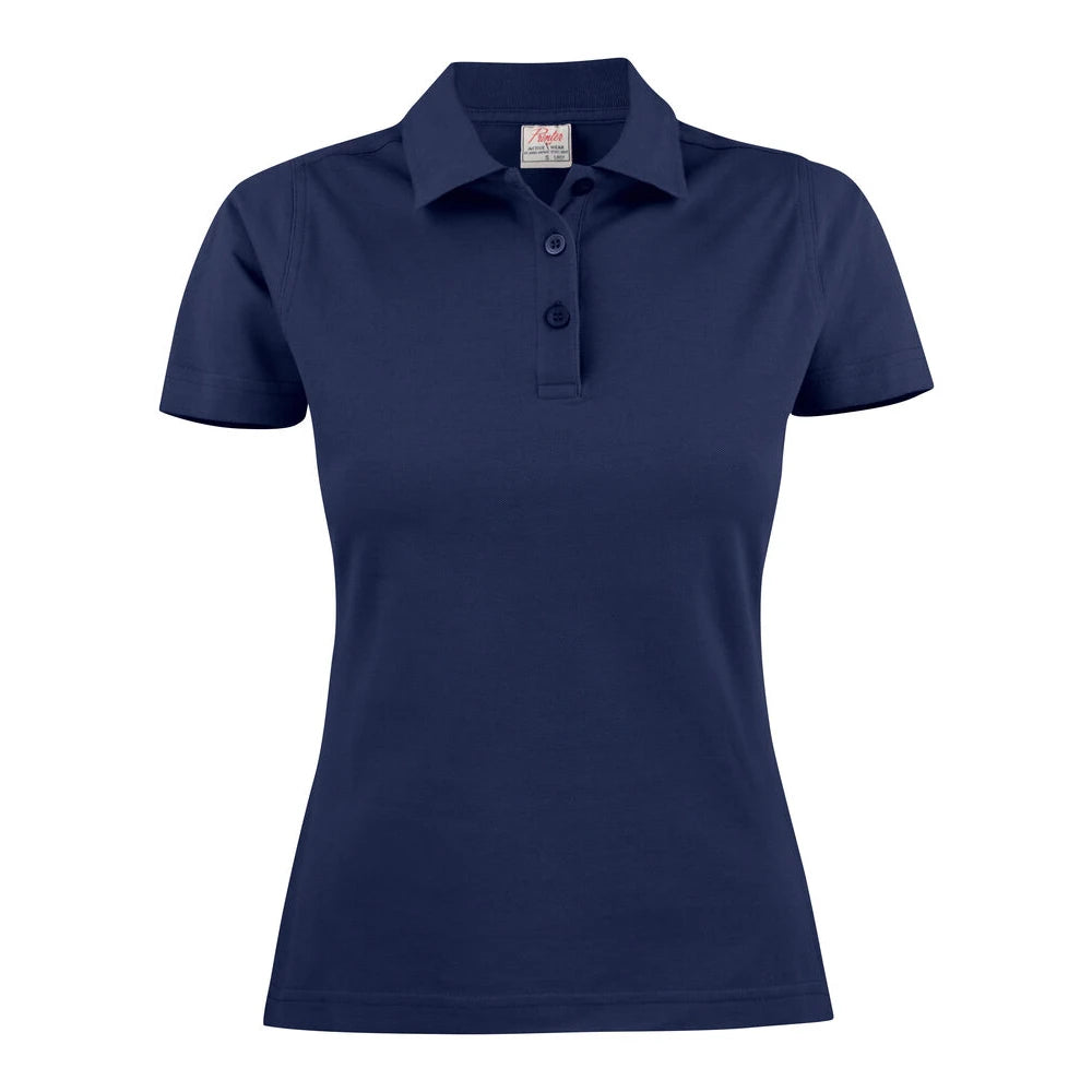 Printer Surf Polo Pique Dames Marine