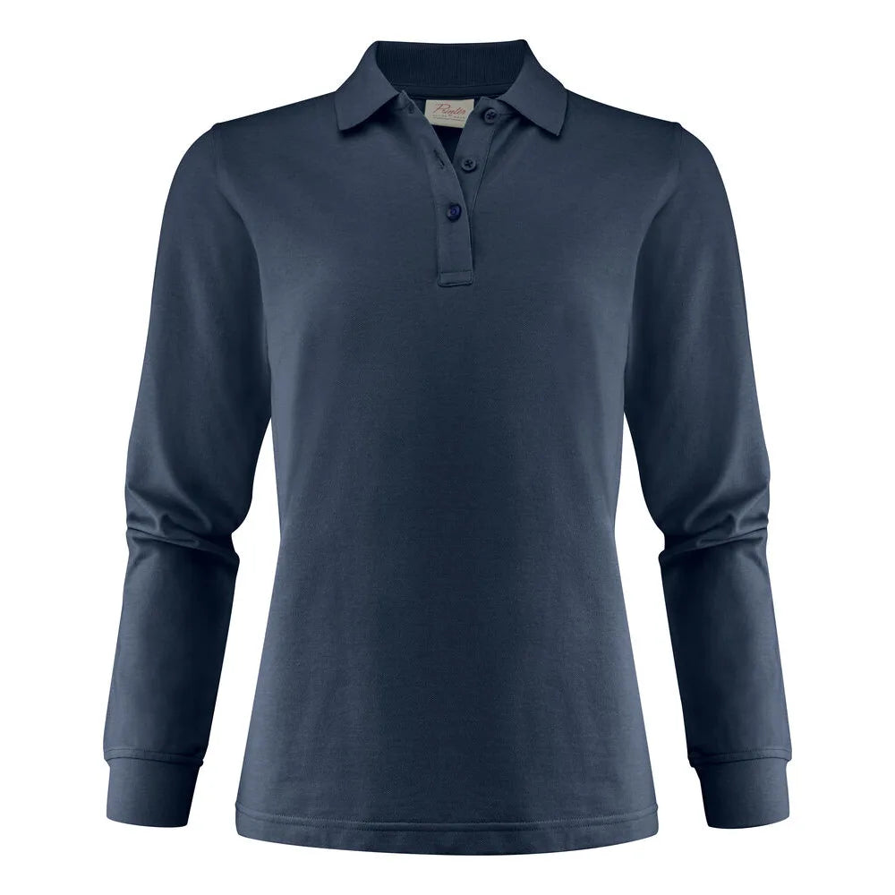 Printer Surf Pro LS Polo Pique Dames Marine