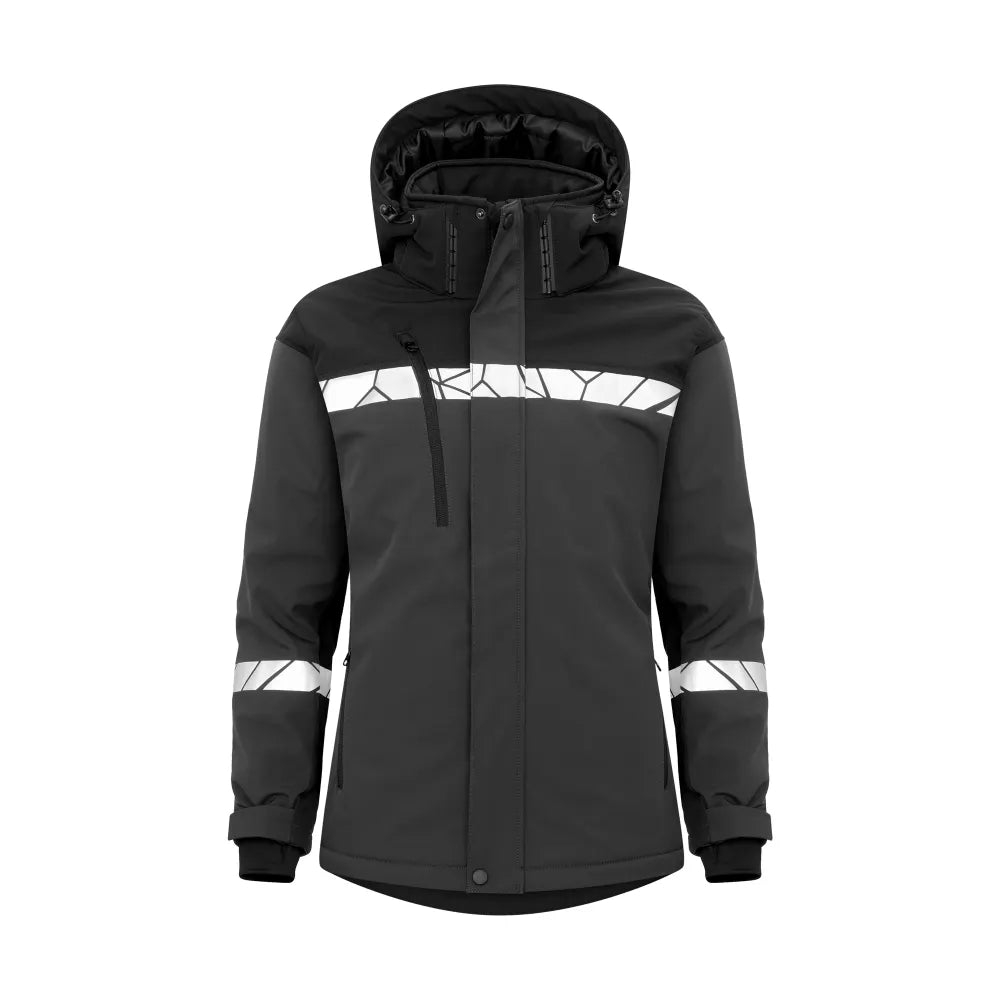 Projob 7417 Softshell Jas Dames Grijs Zwart