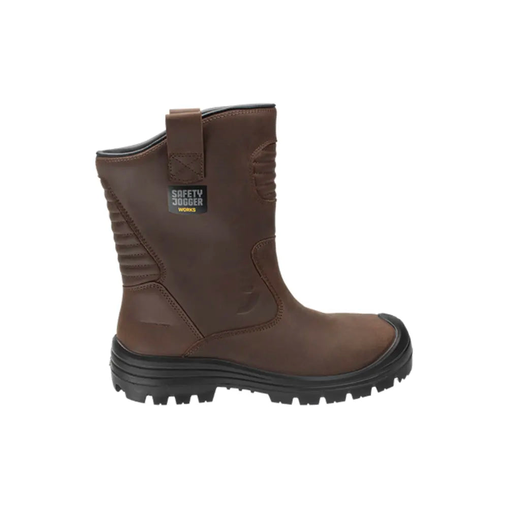 Safety Jogger Mayon S3S Dark Brown Veiligheidslaarzen