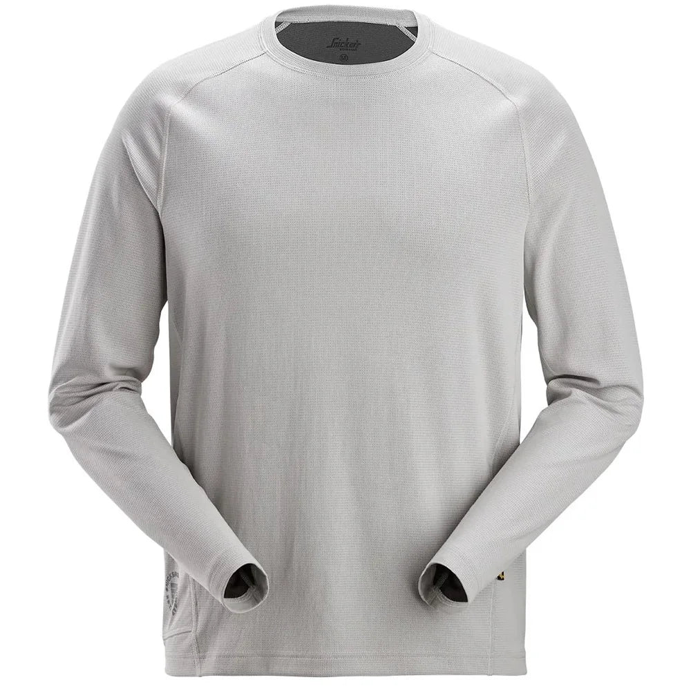 Snickers 2454 Stay Fresh Longsleeve T-Shirt 2900 Ice Grey