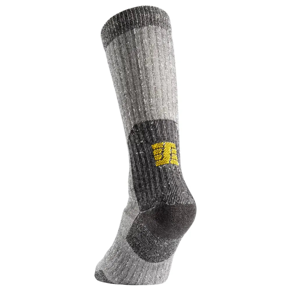 Snickers 9212 Hoge Dikke Wollen Sokken 1804 Grey Black