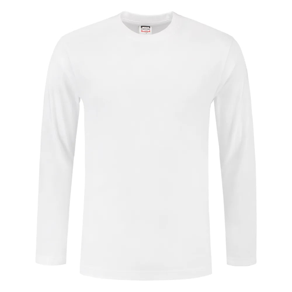 Tricorp 101006 T-Shirt Lange Mouw White