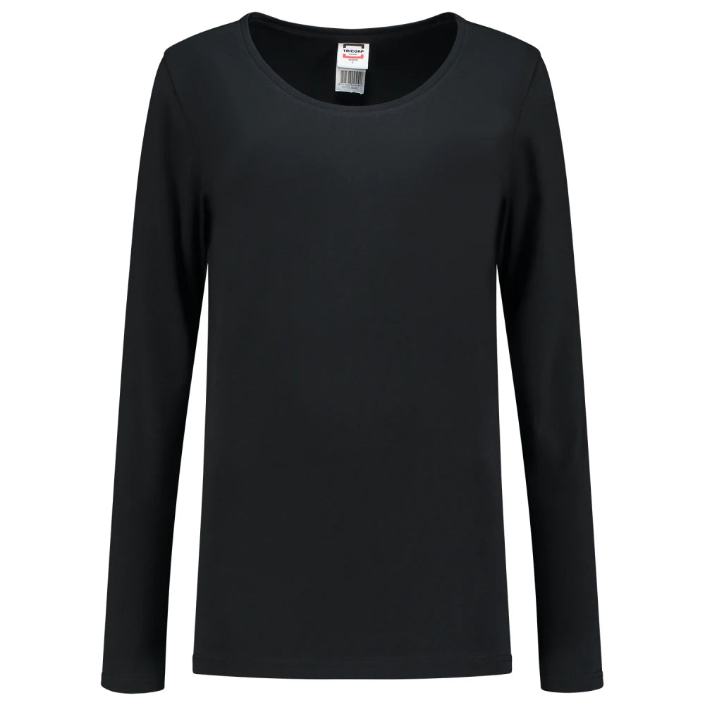 Tricorp 101010 T-Shirt Lange Mouw Dames Black