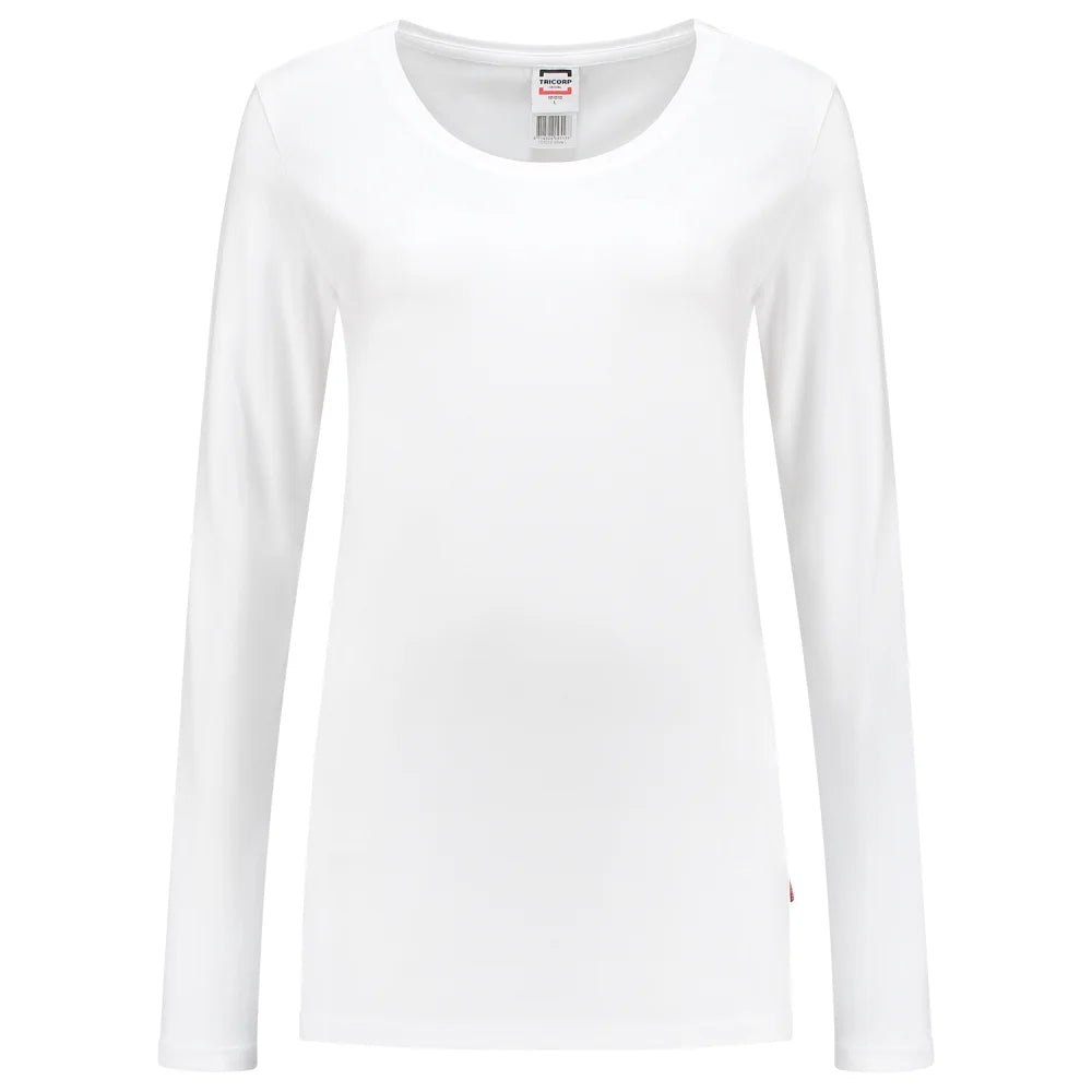 Tricorp 101010 T-Shirt Lange Mouw Dames White