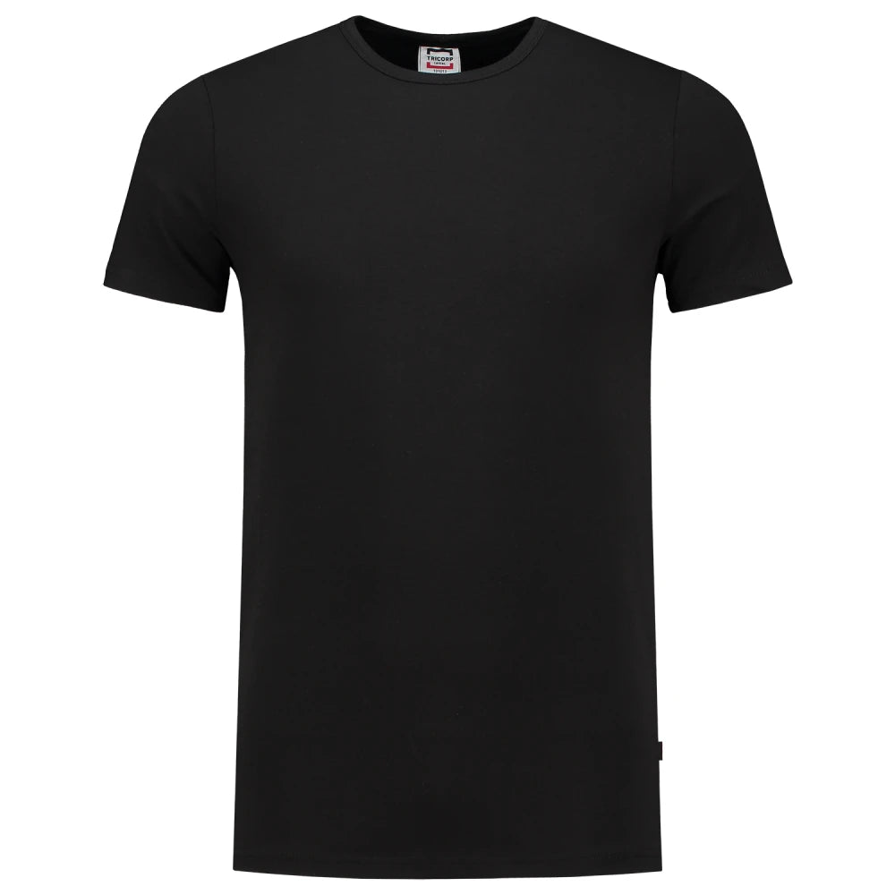 Tricorp 101013 T-Shirt Elastaan Fitted Black