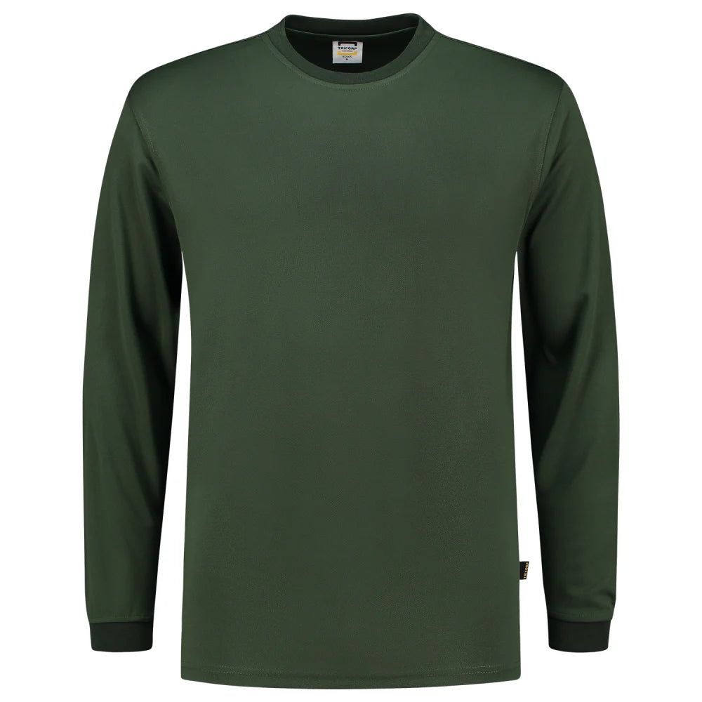 Tricorp 102005 T-Shirt Uv Block Cooldry Lange Mouw Bottle Green