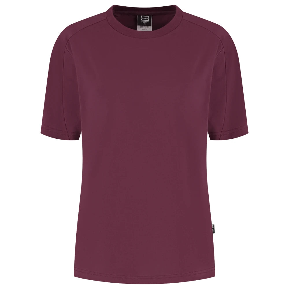 Tricorp 106107 T-Shirt Redefined Dames Bordeaux