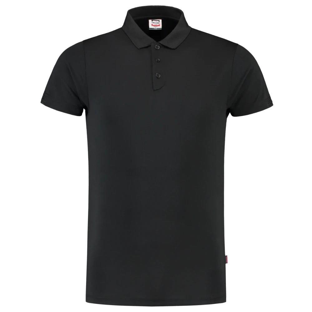 Tricorp 201001 Poloshirt Cooldry Bamboe Fitted Black