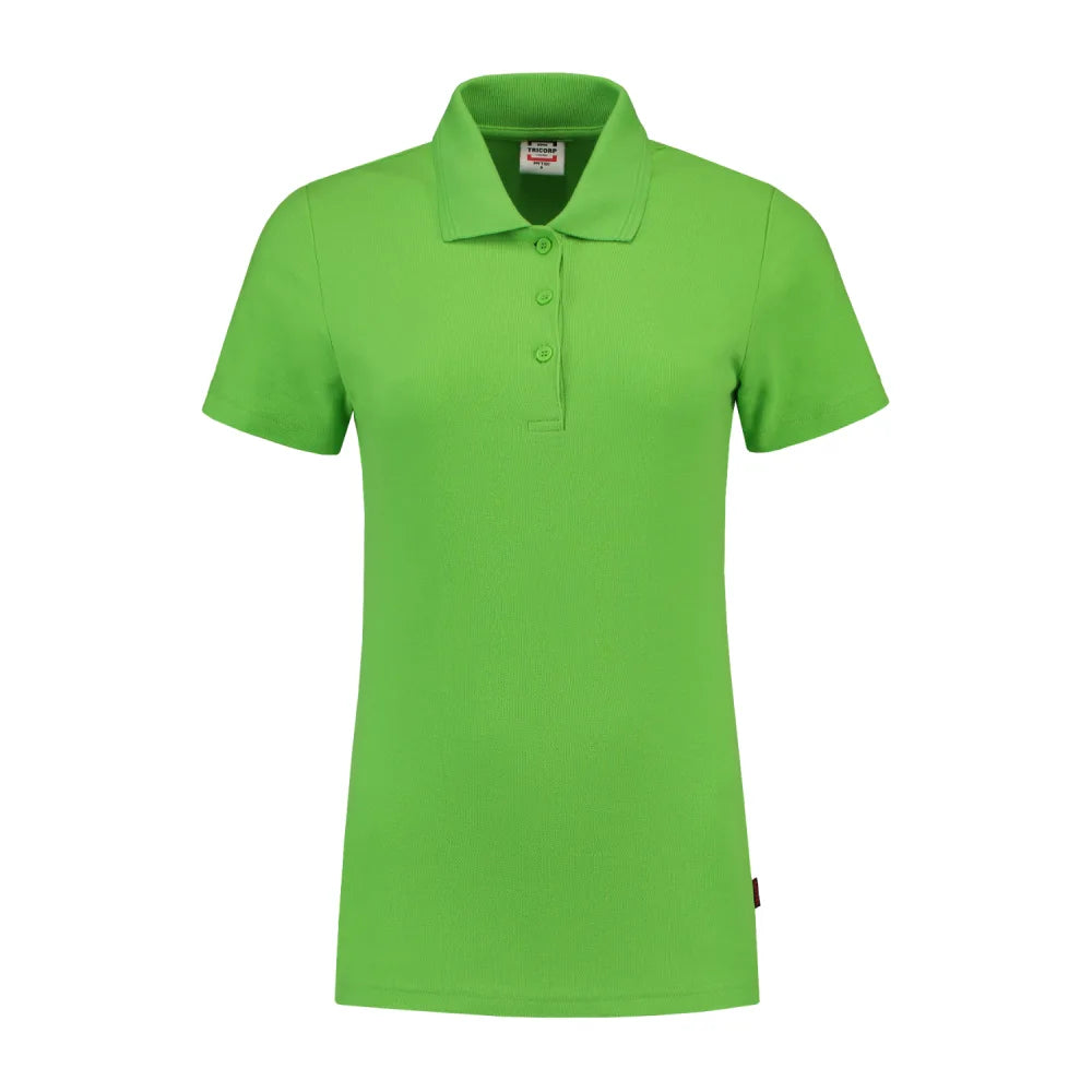 Tricorp 201006 Poloshirt Fitted Dames Lime