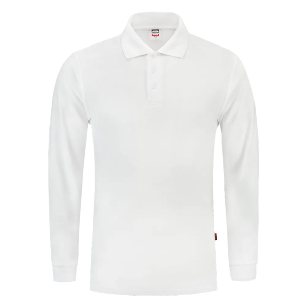 Tricorp 201009 Poloshirt Lange Mouw White