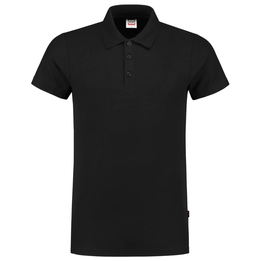 Tricorp 201016 Poloshirt Fitted 180 Gram Kids Black