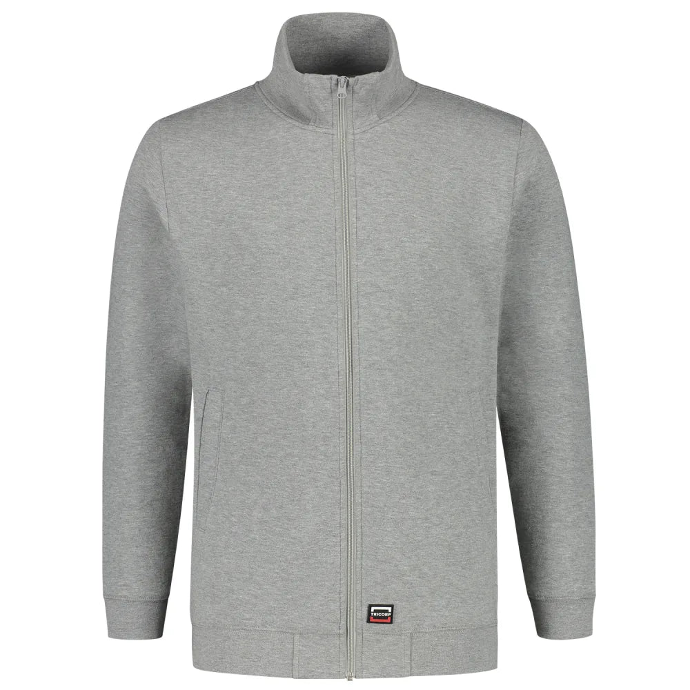 Tricorp 301017 Sweatvest 60°C Wasbaar Grey Mel
