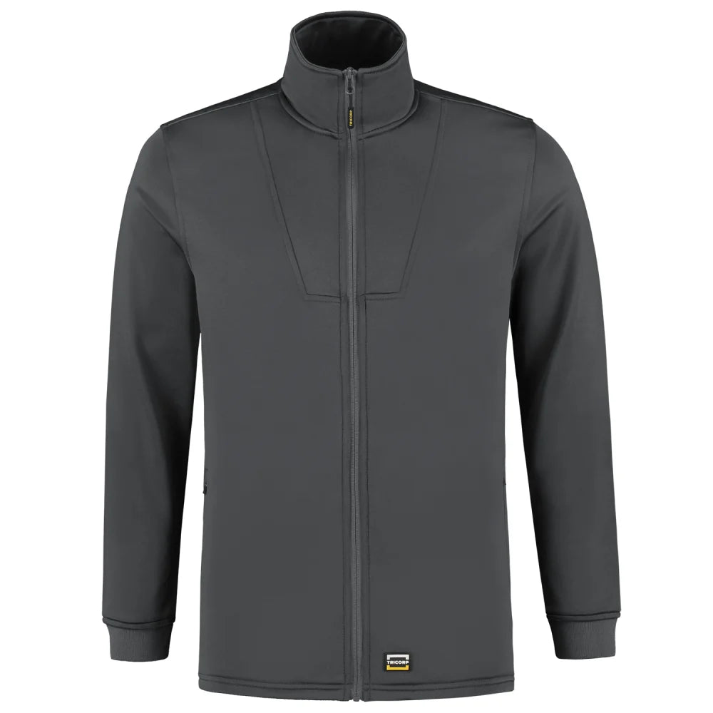 Tricorp 302010 Fleece Vest Interlock Dark Grey