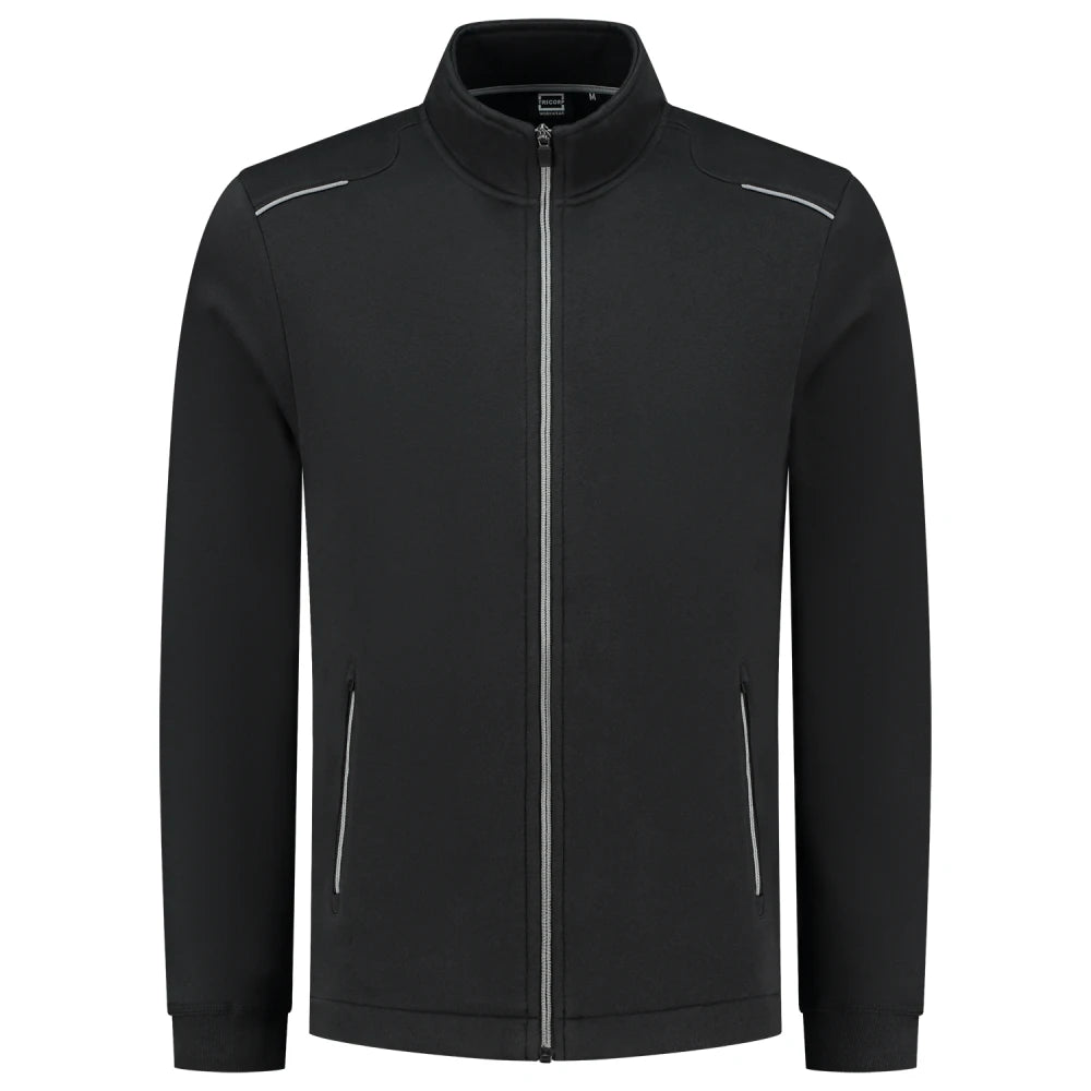 Tricorp 302702 Sweatvest Accent Black Grey