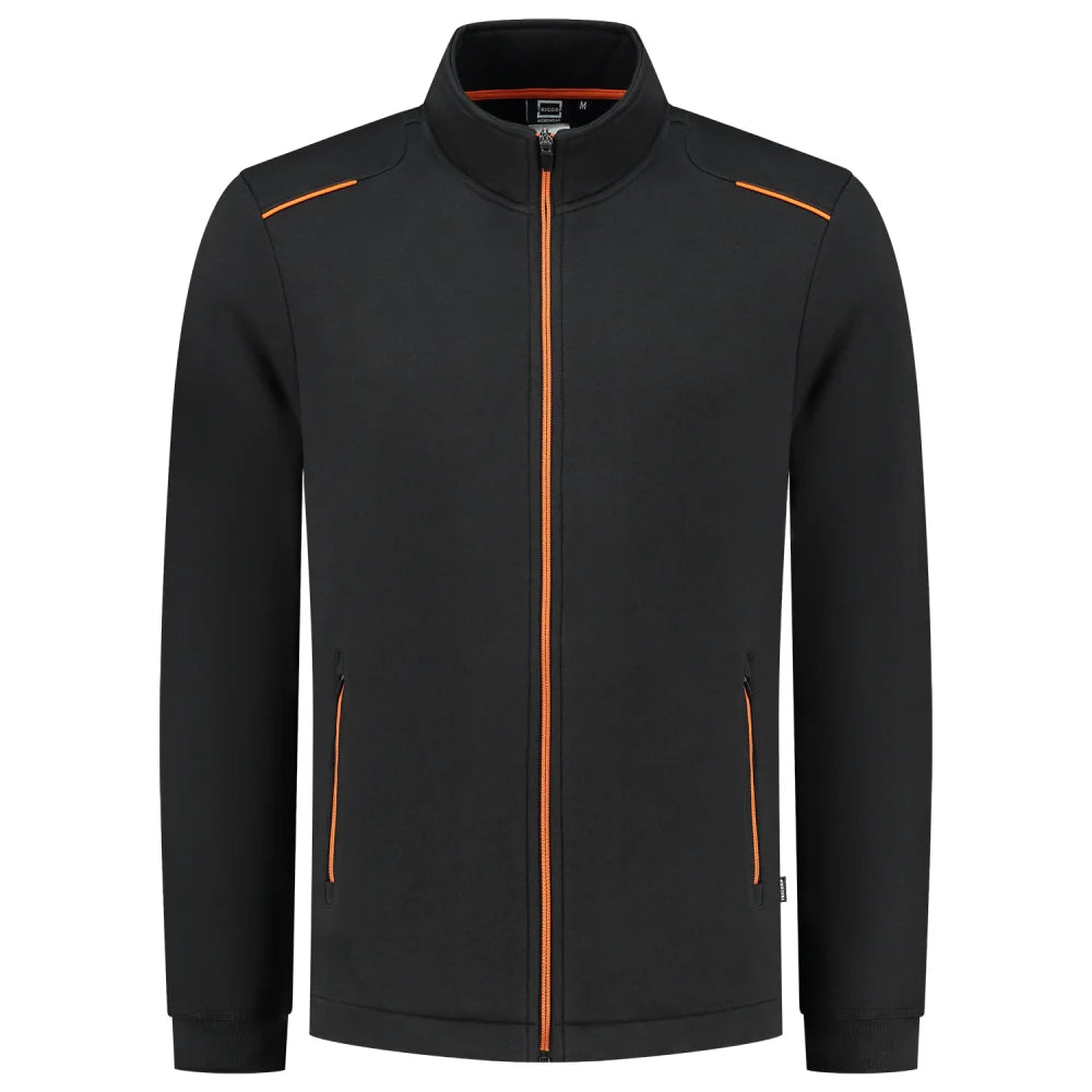 Tricorp 302702 Sweatvest Accent Black Orange