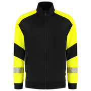 Tricorp 306104 Sweatvest Reflective Redefined Black Fluor Yellow