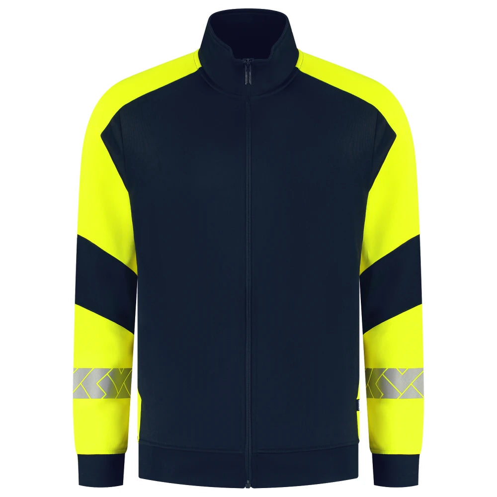 Tricorp 306104 Sweatvest Reflective Redefined Ink Fluor Yellow