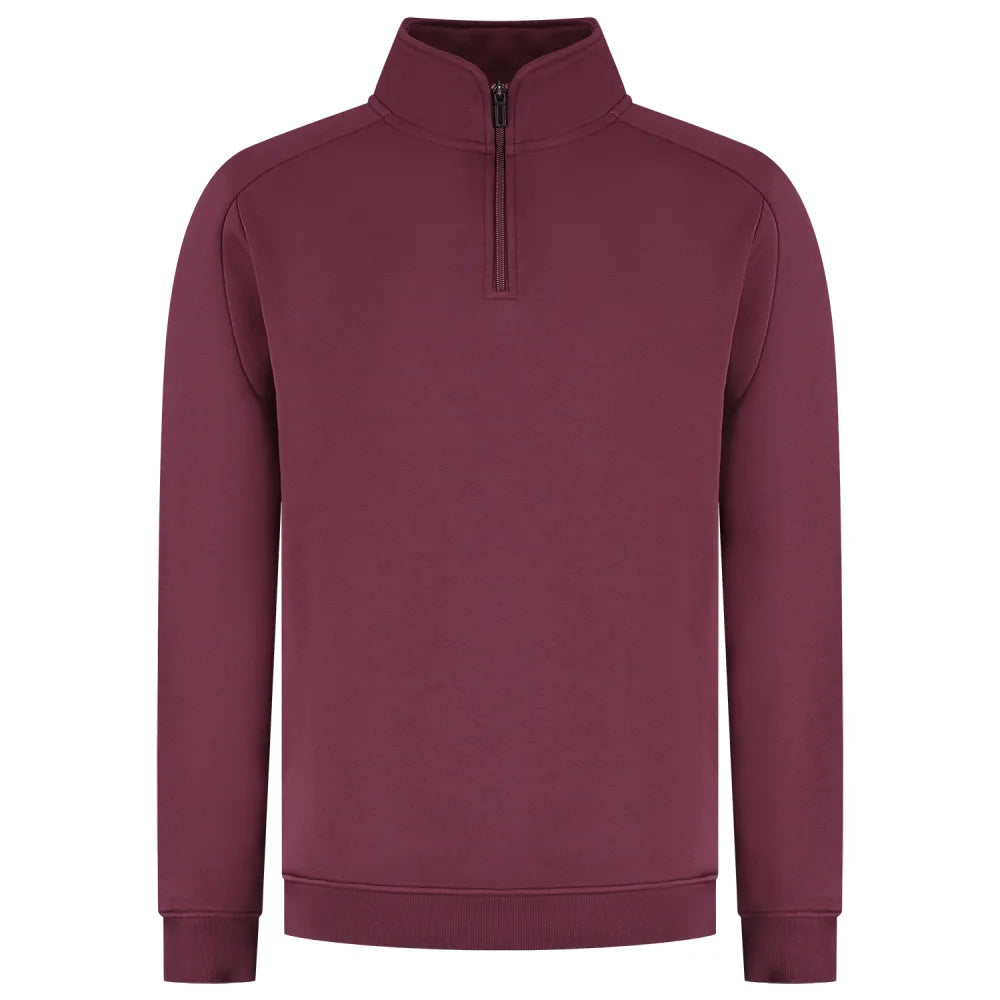 Tricorp 306110 Zip Sweater Redefined Bordeaux