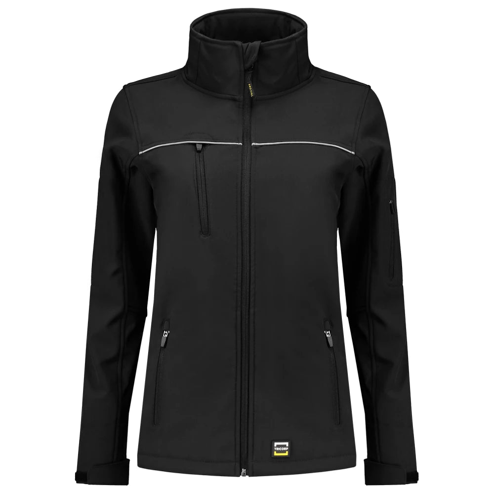Tricorp 402009 Softshell Luxe Dames Black