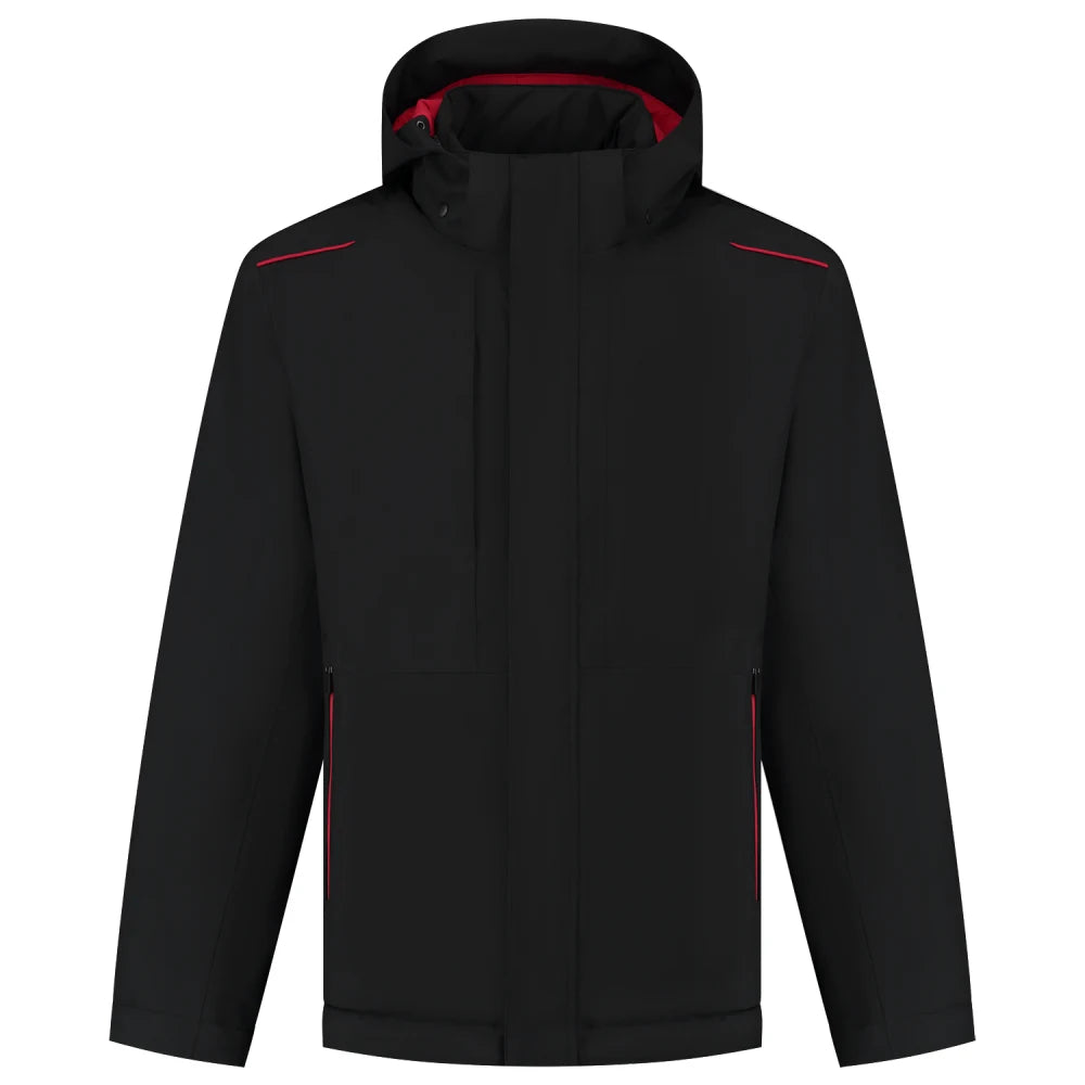 Tricorp 402703 Winter Tech Shell Accent Black Red