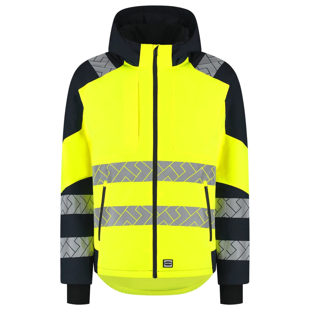 Tricorp 406107 Winterjas Ripstop High Vis Redefined Fluor Yellow Ink