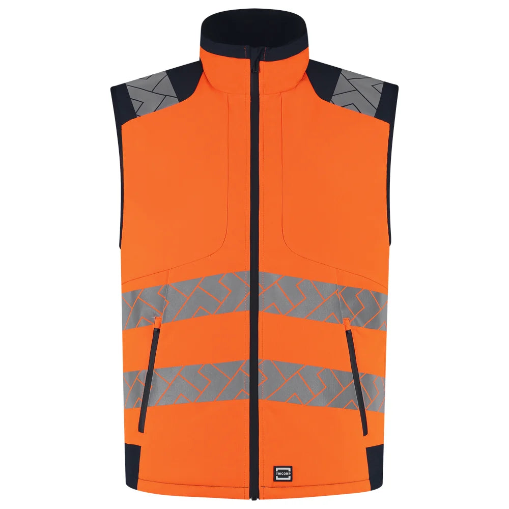 Tricorp 406110 Bodywarmer High Vis Redefined Fluor Orange Ink