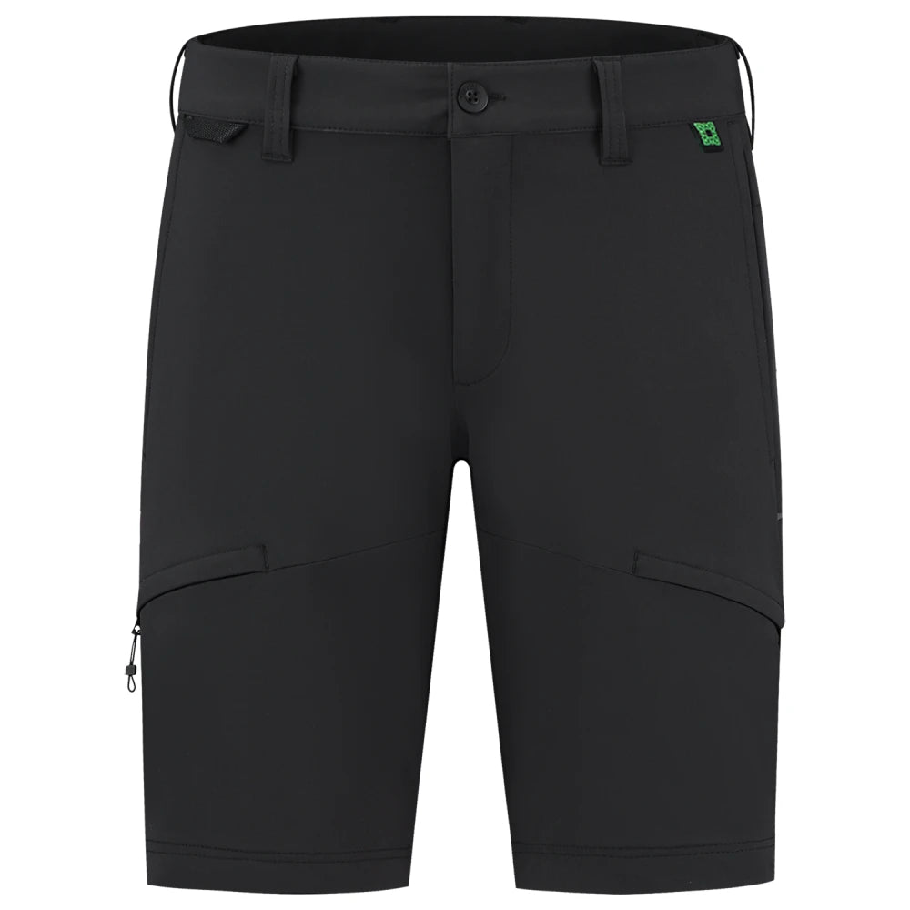 Tricorp 502703 Werkbroek Fitted Stretch Kort Re2050 Black